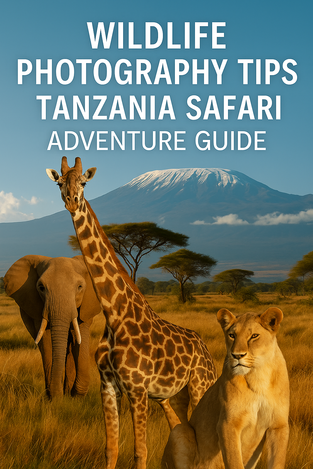 Wildlife Photography Tips Tanzania Safari